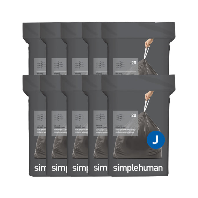  code J odorsorb afvalzakken op maat