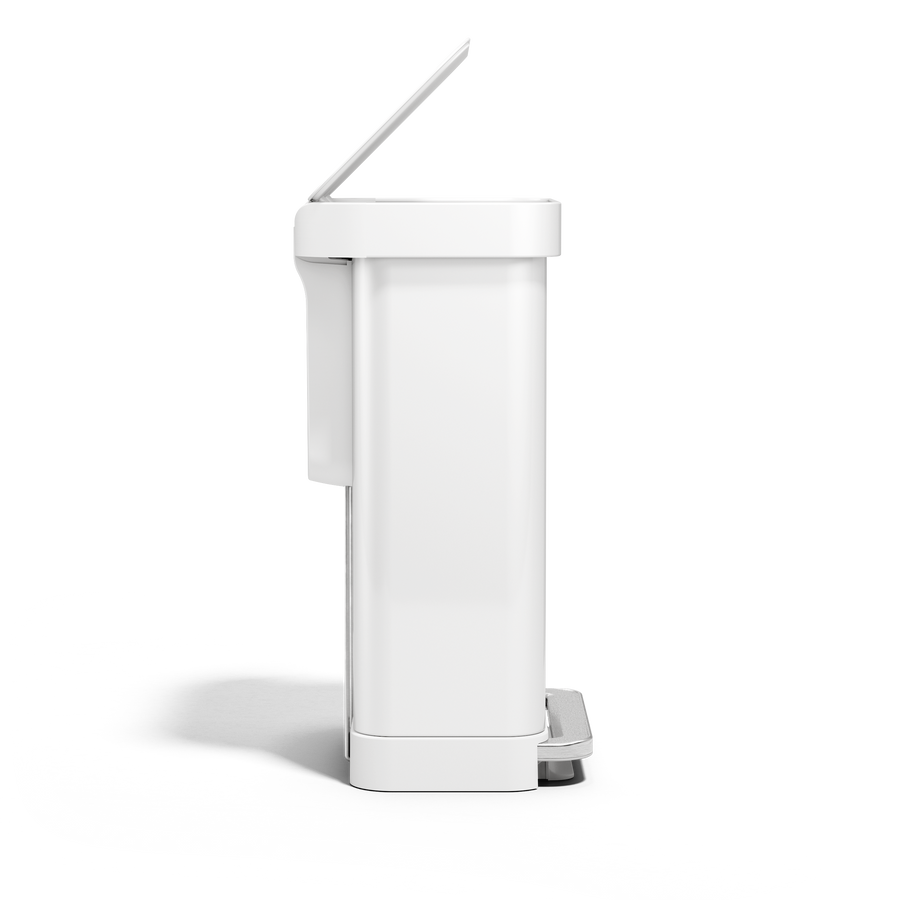 rechthoekige pedaalemmer met zakkenhouder van 45 liter