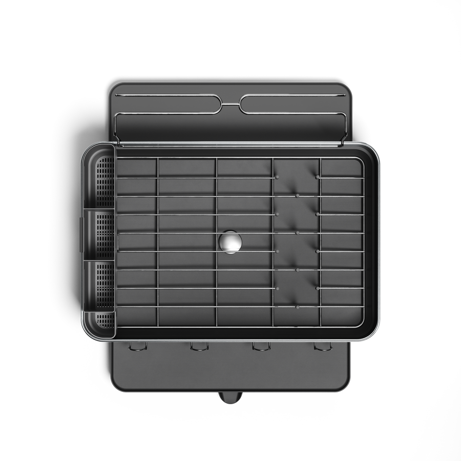 afdruiprek met stalen frame