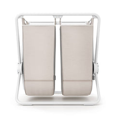 dubbele wasmand met kruisframe