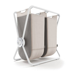 dubbele wasmand met kruisframe