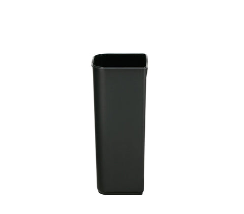 black trash bucket - main image