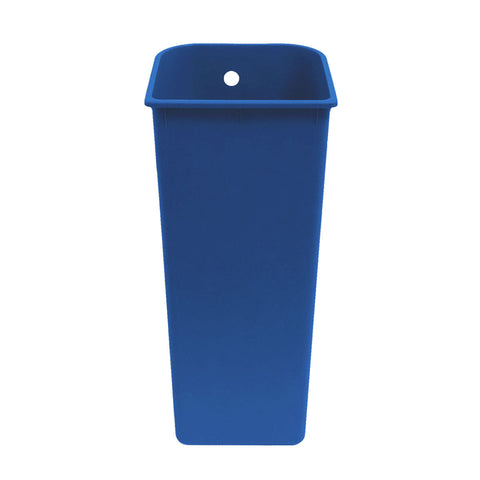 20 liter blauwe plastic recycle-emmer [SKU:pd6109]