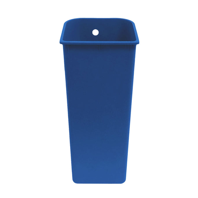 20 liter blauwe plastic recycle-emmer [SKU:pd6109]