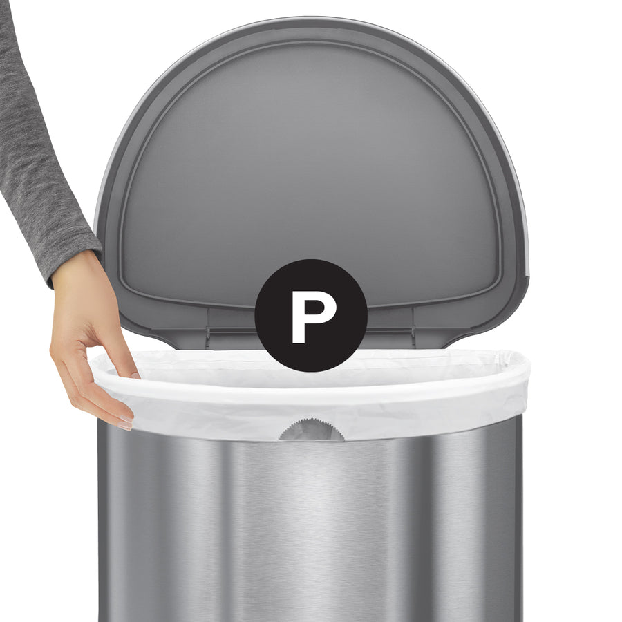 afvalzakken op maat code P