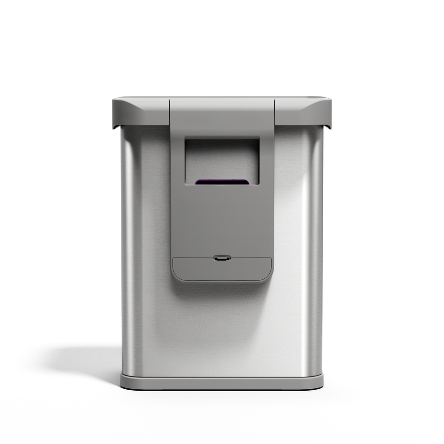 58 L rechthoekige afvalbak met sensor