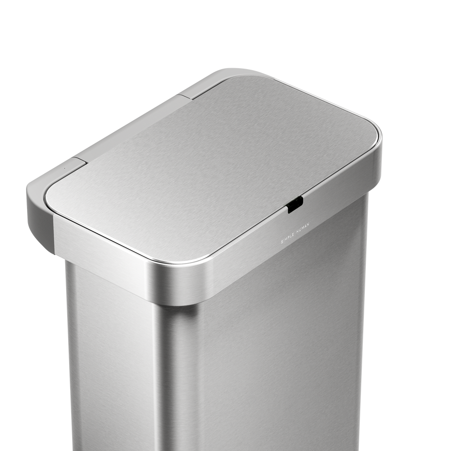 58 L rechthoekige afvalbak met sensor