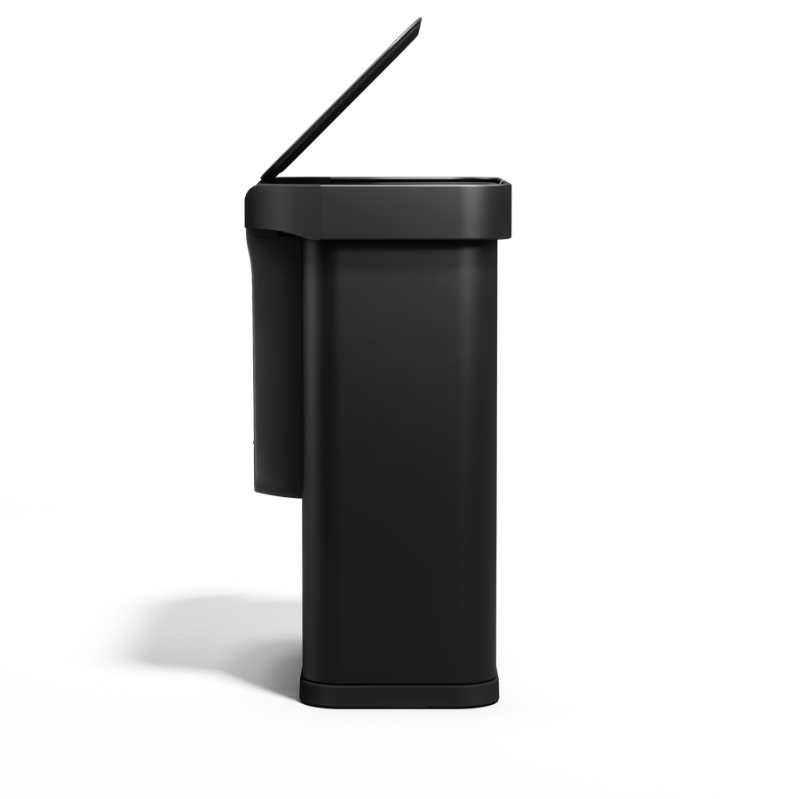 58 L rechthoekige afvalbak met sensor