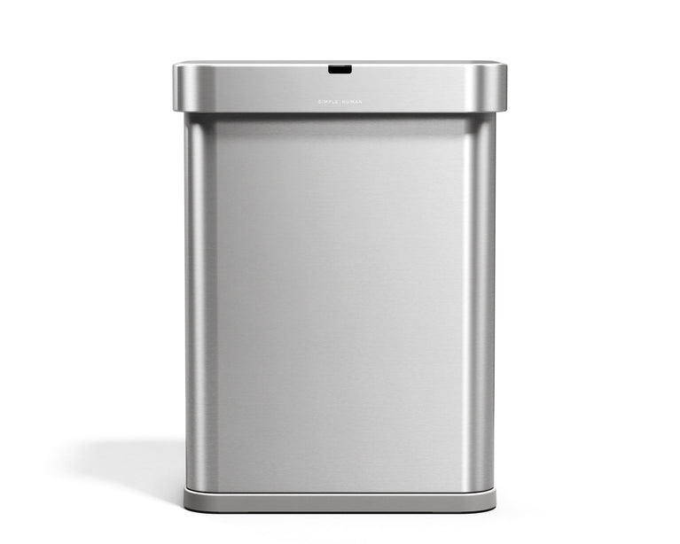 Simplehuman's Rectangular Sensor Can. 
