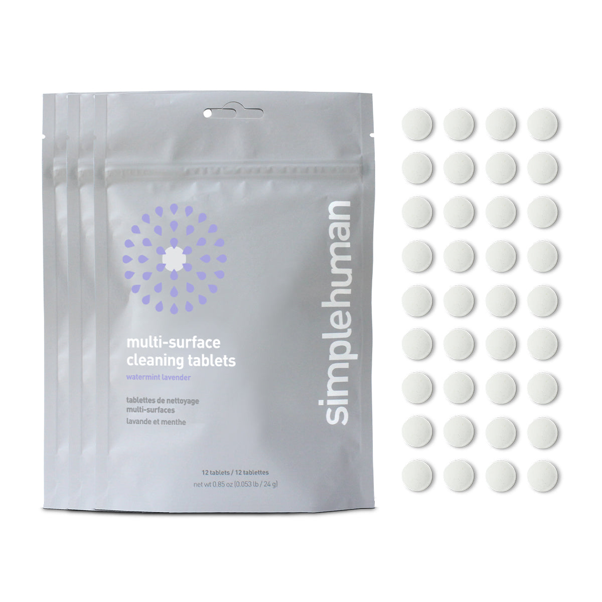 watermunt lavendel schoonmaakmiddeltabletten