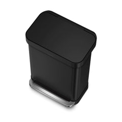 Simplehuman Afvalemmer, Kunststof, Zilver, 18L Simplehuman Afvalemmer, Kunststof, Zilver, 18L