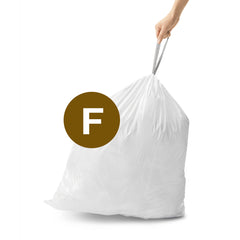 afvalzakken op maat code F