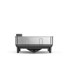 compact afdruiprek met stalen frame