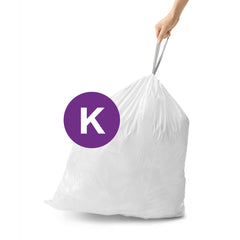 rolverpakking afvalzakken op maat code K