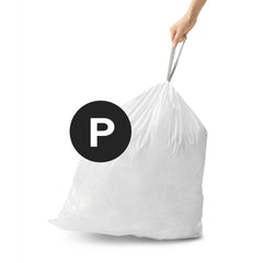 afvalzakken op maat code P