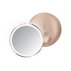 sensor mirror compact 10x - rose gold finish - main image